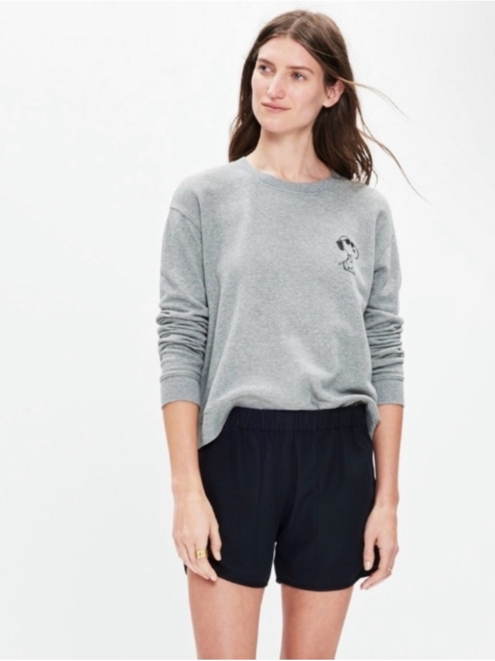 Madewell Black Pull On Shorts NWT